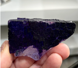 Beautiful “Blurple” Fluorite from Muzquiz, Mexico