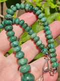 85 Green Quartz Necklace
