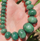 85 Green Quartz Necklace