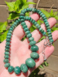85 Green Quartz Necklace