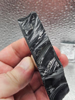 155g Black Obsidian//Raw Mineral//Polished Minerals//Russia