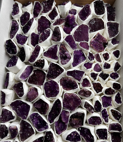 Amethyst Crystals Specimen – 96 Piece Lot