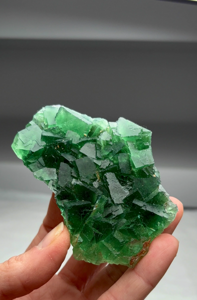Rich Green Fluorite – Okorusu Mine, Namibia
