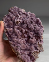 Unusual Pink Amethyst After Barite Pseudomorph Specimen