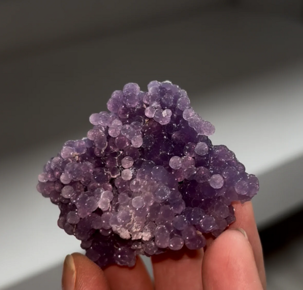Beautiful Grape Agate Specimen