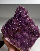 Amazing Amethyst with Hematite Inclusions