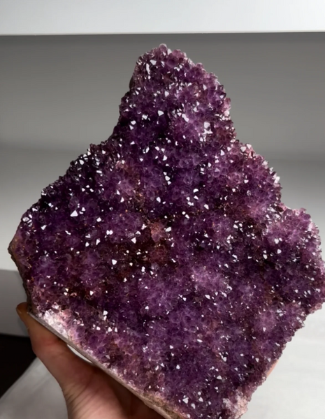 Amazing Amethyst with Hematite Inclusions