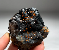 Amazing Goethite with Red Vanadinite