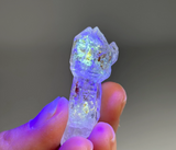 Ancient Petroleum Oil Included Scepter Quartz “Firefly Quartz” – 9 Piece Lot