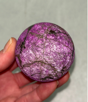 High Grade Velvet Purpurite Sphere