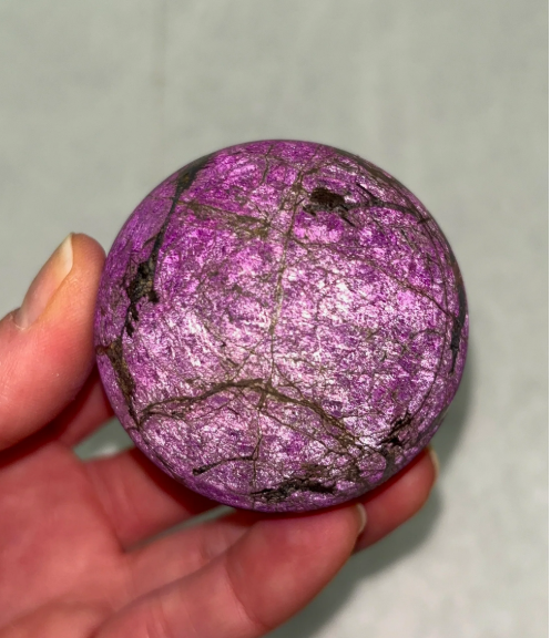 High Grade Velvet Purpurite Sphere