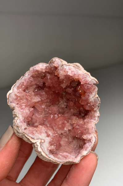 High Grade Pink Amethyst with Stunning Crystal Formations