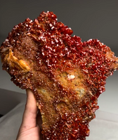 Top Grade Red Vanadinite with Incredibly Lustrous Crystals