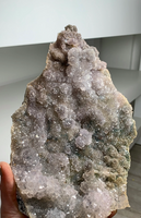Amethyst Flower with Green Chalcedony