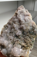 Amethyst Flower with Green Chalcedony
