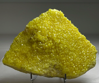 Absolutely Stunning Sulphur Specimen – Rich Yellow Crystals