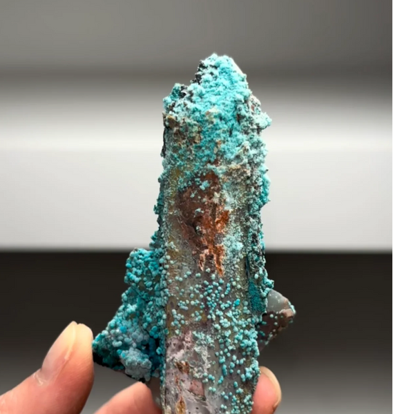 Beautiful Blue Chrysocolla with Quartz