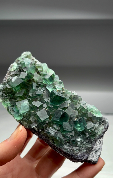 Rich Green Fluorite — Okorusu Mine, Namibia