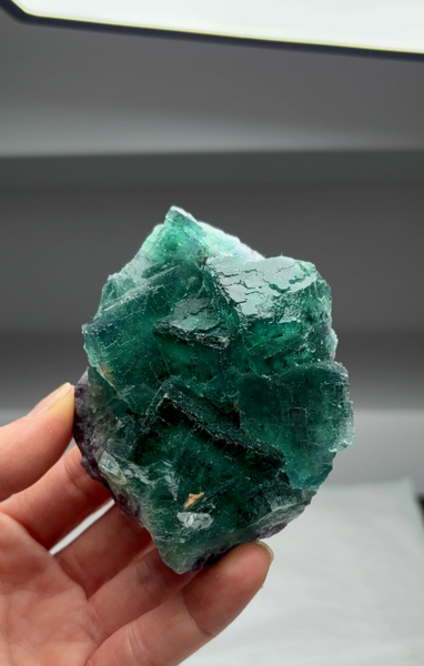 Blue-Green Fluorite — Okorusu Mine, Namibia