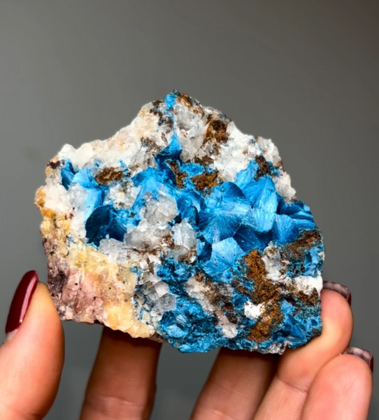 Amazing Blue Shattuckite Specimen — Katanga, Democratic Republic of Congo