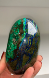 Amazing Combination of Chrysocolla, Cuprite & Malachite — Peru