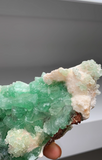 Very Aesthetic Green Apophyllite with Scolecite — Nashik, India