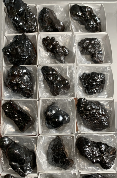Very High-Grade Botryoidal Hematite – 18 Piece Lot