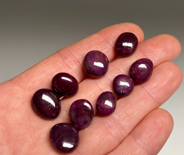 Red Ruby – 9 Piece Lot