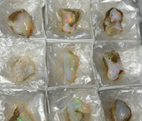 High-Grade Fire Opal – 9 Piece Lot