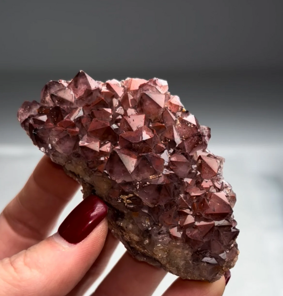 Amazing Red Amethyst – Moonlight Mine, Thunder Bay, Canada