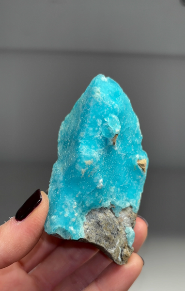 Beautiful Druzy Blue Hemimorphite