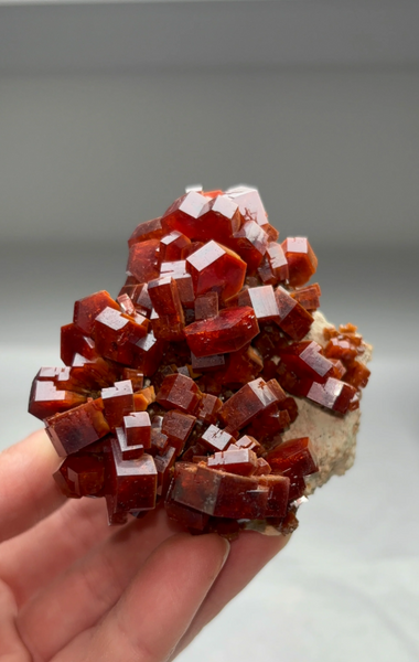 Absolutely Top-Class Red Vanadinite