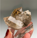 Rutile Quartz with Hematite