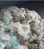 Huge Blue Aquamarine with Muscovite — Nagar, Pakistan