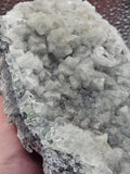 839g Green Sugar Fluorite//Sphalerite//Druse//Sparkly Minerals//All Natural//Crystals/Fujian, China