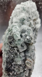 839g Green Sugar Fluorite//Sphalerite//Druse//Sparkly Minerals//All Natural//Crystals/Fujian, China