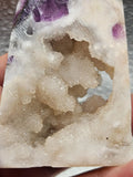 247g Lepidolite/Tower/Lithium Rich Mineral/Mica/Anxiety/Metaphysical/All Natural Crystal/Brazil