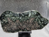 572g Rare Large Polished Seraphinite – Irkutsk, Russia (1980s Find)