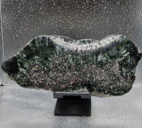 572g Rare Large Polished Seraphinite – Irkutsk, Russia (1980s Find)
