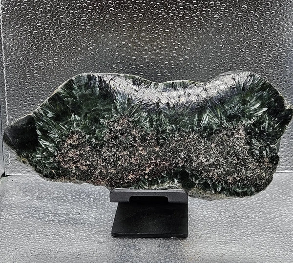 572g Rare Large Polished Seraphinite – Irkutsk, Russia (1980s Find)