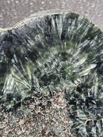 572g Rare Large Polished Seraphinite – Irkutsk, Russia (1980s Find)
