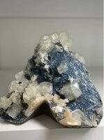 Dreamy Blue Chalcedony with Apophyllite and Stilbite – Incredible Collector’s Specimen