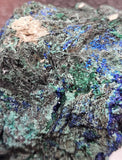 538g Malachite/Azurite/Druse/Raw Specimen/All Natural Mineral/High Quality/Liufengshan Mine, Guichi District, Chizhou, Anhui, China