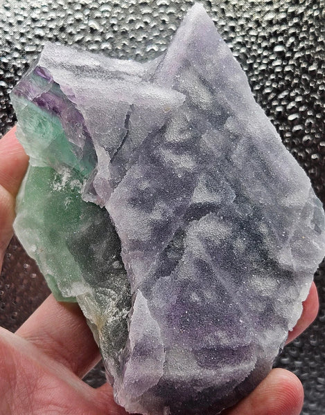 570g Sugar Fluorite/Quartz Druse/Sparkly Minerals/All Natural/Crystals/Fujian, China