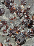 2025g Sphalerite/Garnet/Sparkly/All Natural Mineral/Fujian, China