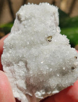 23g Sugar Calcite/Pyrite/Chalcopyrite/All Natural Mineral/Fluorescent/China