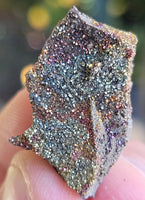 Set of 5, 46g Chalcopyrite//Raw Mineral//Rainbow//Marcasite//Geodes//Spectropyrite//Rainbow Pyrite//Ulyanovks, Russia