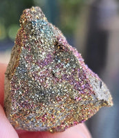 Set of 5, 46g Chalcopyrite//Raw Mineral//Rainbow//Marcasite//Geodes//Spectropyrite//Rainbow Pyrite//Ulyanovks, Russia