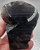 302g Black Obsidian//Raw Mineral//Polished Minerals//Russia