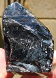 302g Black Obsidian//Raw Mineral//Polished Minerals//Russia